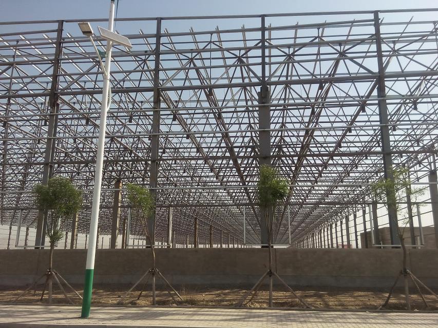 红桥汽车工业厂房网架
